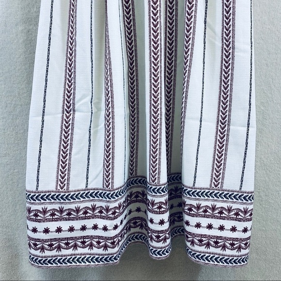 Moon River border print lace up dress - Picture 7 of 8